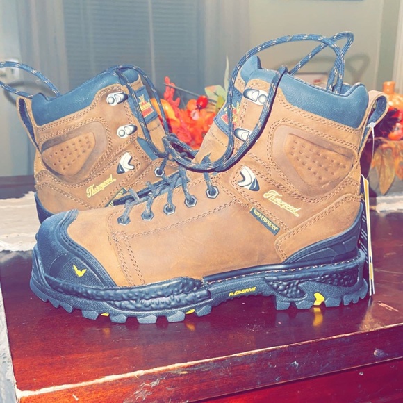 Steel toed boots!